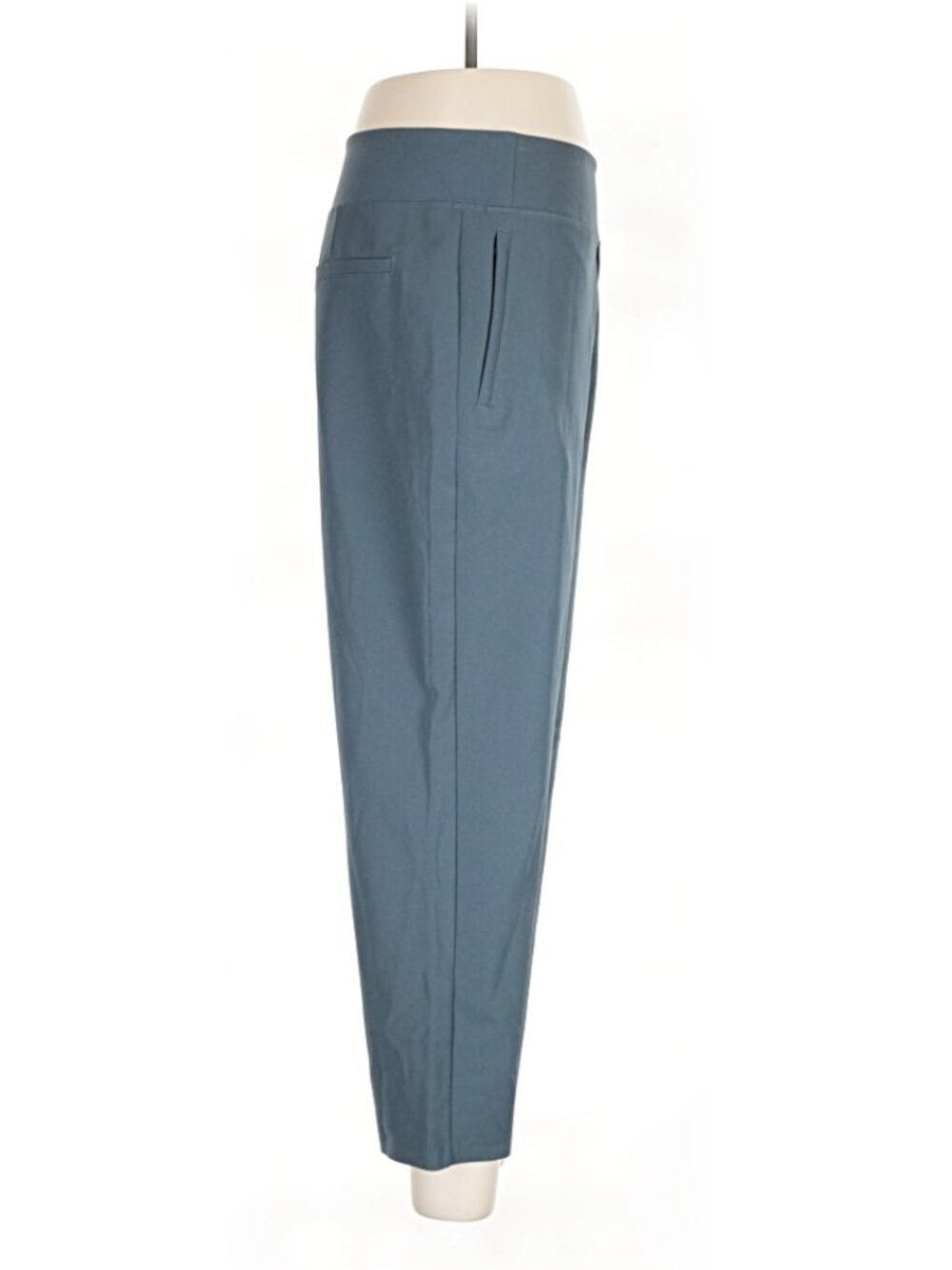 Athleta Endless High Rise Pant Botanical Bluish Gray Size 10P Petite - Picture 5 of 6